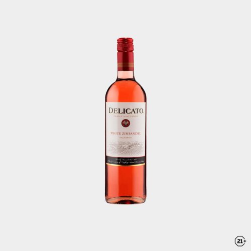 Delicato white zinfadel rose wine